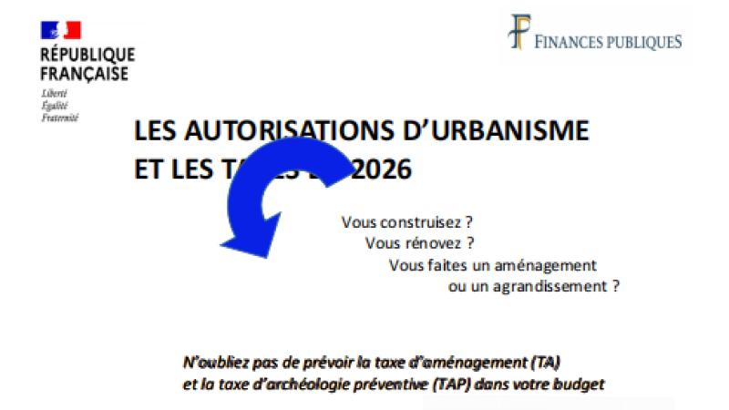 TAXE AMENAGEMENT 2026